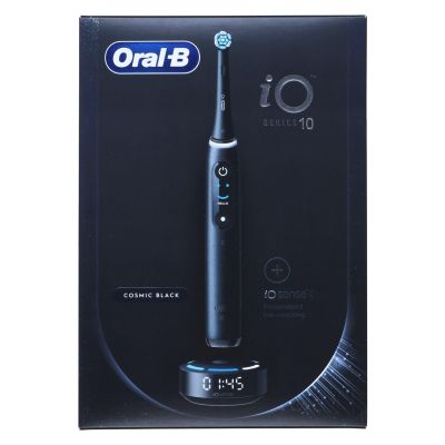 15. Braun Oral-B iO10 Cosmic Black Electric Toothbrush