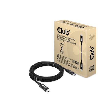 12. CLUB3D CAC-1579 USB Cable USB4 Gen 3x2 3m USB C Black