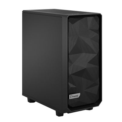 2. Fractal Design Meshify 2 Compact Black Solid Case