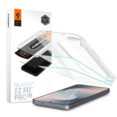 Spigen Glas.tR "EZ Fit Pro" Tempered Glass 2-pack for Samsung Galaxy S25 FE