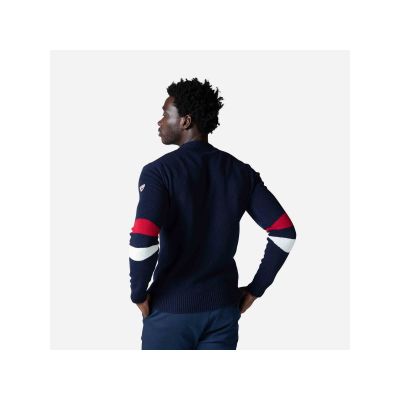 4. Rossignol Signature Rn Knit Navy Blue Sweater