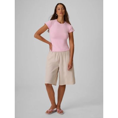 3. Women's slim plain T-shirt 4F 4FRSS26TTSHF4520-56S