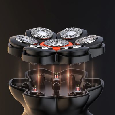 12. MAXGROOM JK-1688 Electric Shaver for Head and Beard - Black