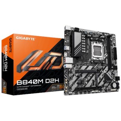 5. Gigabyte B840M D2H motherboard (B840, AM5, mATX, DDR5)