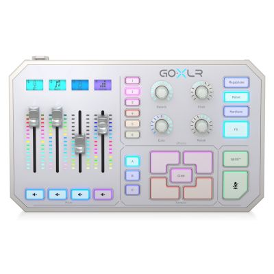 2. TC Helicon GO XLR-WH Mixer/Sampler for Streaming White