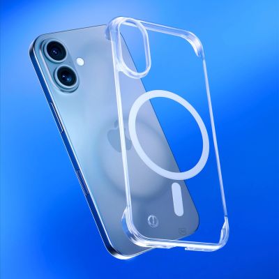 7. 3mk Just20g Clear Case for Apple iPhone 16 - transparent