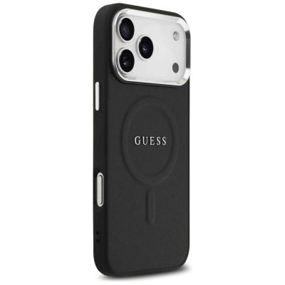 4. Guess Classic Logo MagSafe Case for iPhone 17 Pro Max - Black