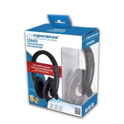 11. Esperanza EH118 headphones (black)