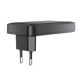 2. Acefast A100 65W GaN 2 USB-C+ USB-A Charger Ultra Slim - Black
