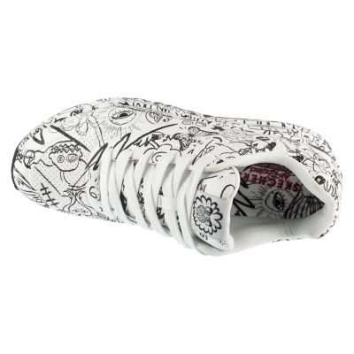 3. Skechers Uno - Process Sketch 183501-WBK White 39.5