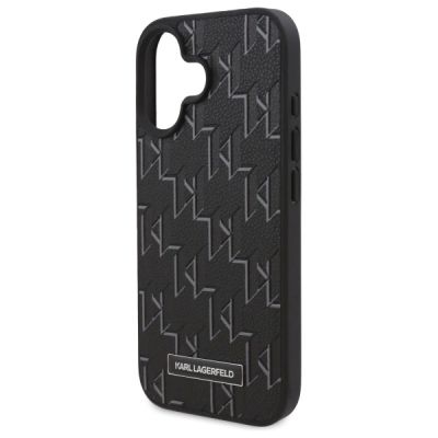 6. Karl Lagerfeld Hot Stamp Magsafe iPhone 16 Plus Case - Black