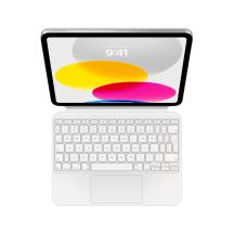 Apple Magic Keyboard Folio Weiss iPad 10.9" (10th Gen) Englisch, International Kabellos