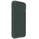 5. Nillkin Textured S Case iPhone 14 Pro Max armored cover with camera cover dark green