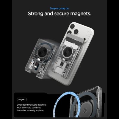 9. Spigen Ultra Hybrid Wallet MagSafe Magnetic Phone Wallet - Neo One
