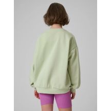 Girls' loose sweatshirt without hood 4F 4FJRSS26TSWSF2903-47S