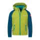 Trollkids Rondane Zip-Off XT Softshell Jacket pear green/Madeira blue/sea green (819-360)