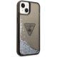 4. Guess GUHCP14MLFCTPK iPhone 14 Plus 6.7" black/black hardcase Liquid Glitter Palm Collection