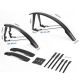 6. Rockbros FK-892 Off-Road Adjustable Bicycle Fenders - Black