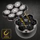 5. ELDOM G60 7-BLADE RASHING SHAVER LED DISPLAY, BUTTON TRAVEL LOCK IPX6, 120 MIN RUN TIME