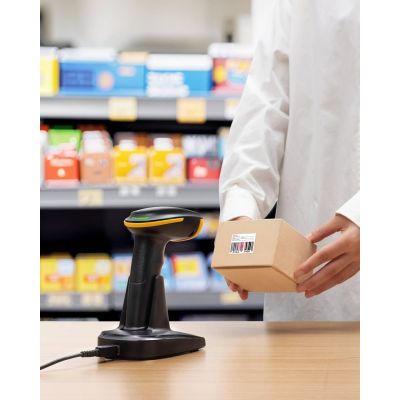 2. Inateck barcode scanner model BCST-36 black