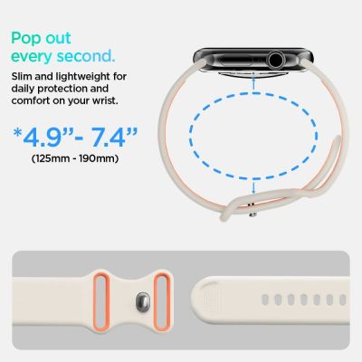 9. Spigen Nano Pop Strap for Apple Watch 40/41/42 mm - Beige