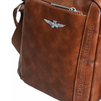 5. Aeronautica Militare Sling Bag Brown - AM-1182