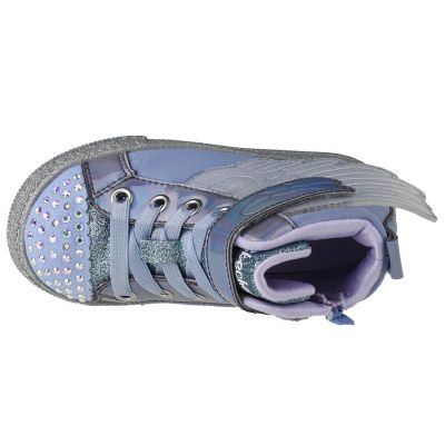 3. Skechers Shuffle Lite Lil Sparkle Wings 20217N-PERI purple 21