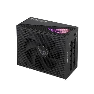 7. ASUS ROG Strix 1000W Gold Aura Edition 20+4 pin ATX power supply module Black