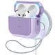 9. ESR Orbit Halolock MagSafe case for Apple AirPods 4 - purple