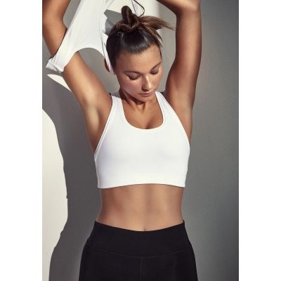 9. CASALL Iconic Sports Bra white