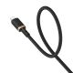 3. Baseus Dura Type C Cable 20W 1m (Black and Gold)