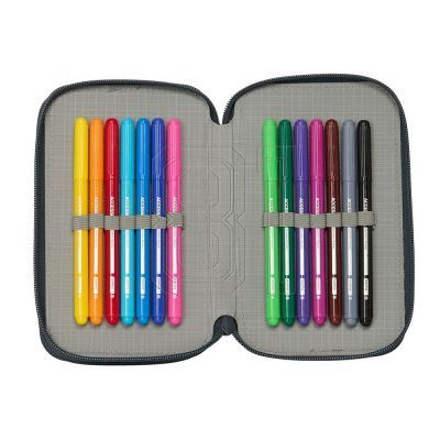 4. Real Madrid double filled pencil case 29 pcs 412554854