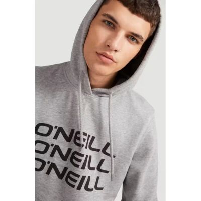 4. O'neill men's sweatshirt with kangaroo pocket, Triple, fashionable gray