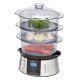 Clatronic DG 3547 stainless steel steamer (9 liters; stainless steel color)