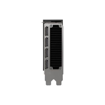 4. PNY NVIDIA RTX 5000 Ada Generation graphics card, 32 GB GDDR6 ECC 256-bit, PCIe 4.0 x16, Dual Slot, 4x DP 1.4a, ATX - ATX bracket, 1x 16-pin power supply cable, small box