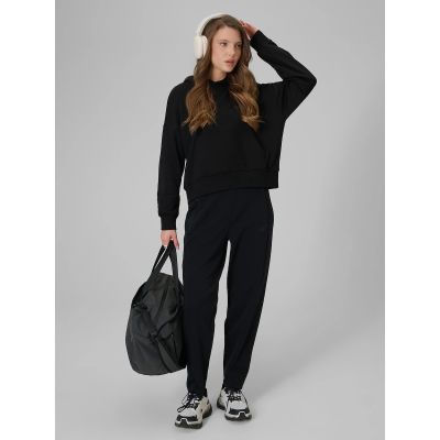 3. Women's regular hooded sweatshirt 4F 4FRSS26TSWSF2926-20S
