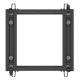 2. OPEN RACK 19" 9U 600X600-1100 ADJUSTABLE BLACK LANBERG
