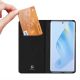2. Dux Ducis Skin Pro case for Honor Magic5 flip cover card wallet stand black