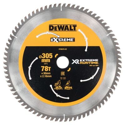 DeWALT DT99576-QZ circular saw blade 30.5 cm 1 pc.
