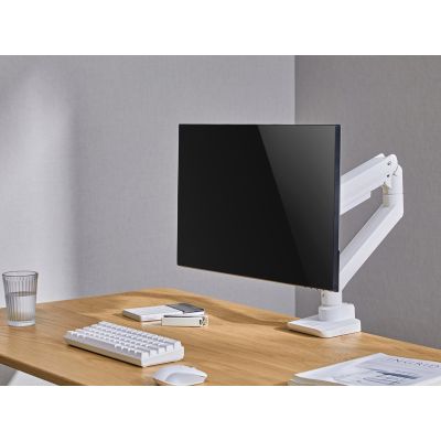 8. Equip Desk Bracket 17"-49"/1TFT 180° Gas Spring 20Kg Retail White