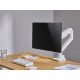 8. Equip Desk Bracket 17"-49"/1TFT 180° Gas Spring 20Kg Retail White
