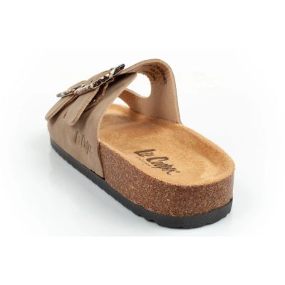 5. Lee Cooper women's slip-on shoes, khaki, comfortable, lightweight