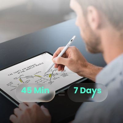 10. Metapen Pencil Air8 Pro for iPad - White