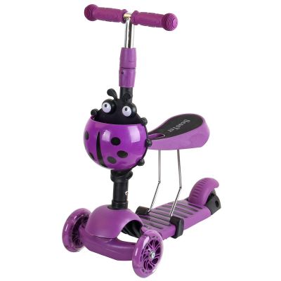 9. BALANCE SCOOTER 3IN1 ENERO BIEDRONKA PURPLE