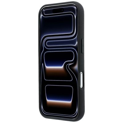 5. BMW M Quadrille Kevlar Anthracite & Tricolor Print Lines MagSafe Case for iPhone 17 Pro / 18 Pro - Black
