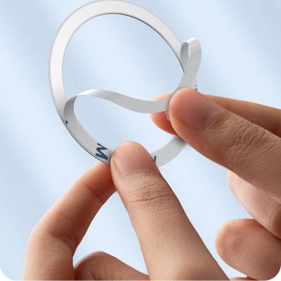 17. Baseus Halo Series magnetic ring (2 pcs/package) silver (PCCH000012)