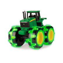 TOMY John Deere Monster tractor with light-up tires 46434