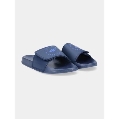 3. Boys' pool flip-flops 4F 4FJMM00FFLIM043A-31S Navy blue