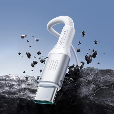 4. Joyroom S-A28 Flash Series 60W USB-C - USB-C Cable 2m - White