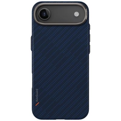 2. Uniq Keva EDGE Magclick Charging Case for iPhone Air - Blue